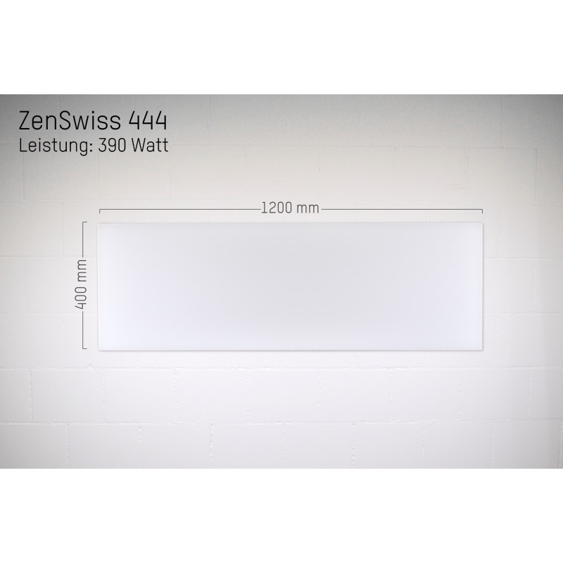 ZenSwiss Infrarotheizung 40 x 120 cm / 390 Watt